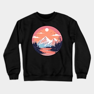 Mountain Minimalist Crewneck Sweatshirt